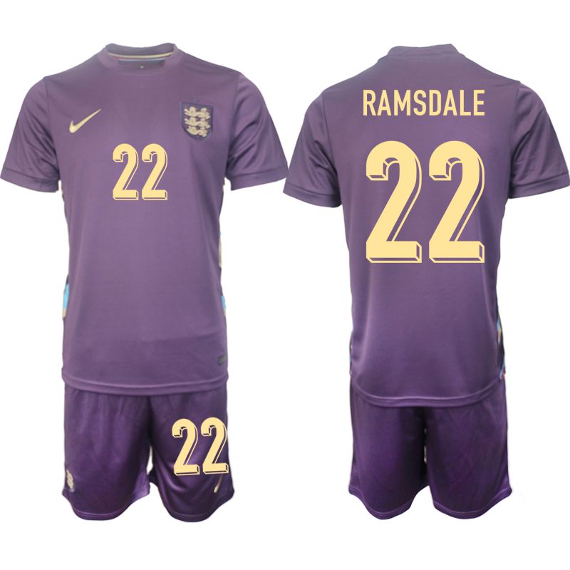 Men 2024-2025 Season England away purple #22 Soccer Jersey->england jersey->Soccer Country Jersey